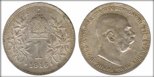 1 korona (Franz Joseph I)