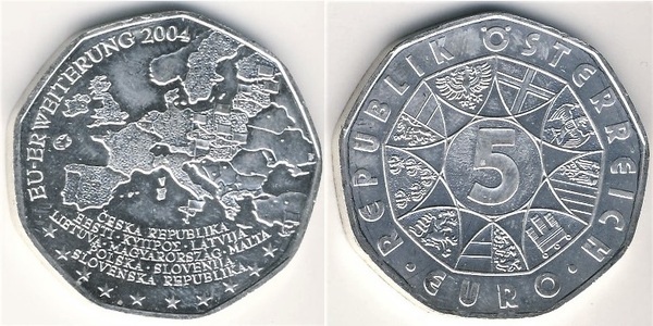 5 euro (Enlargement of the European Union)