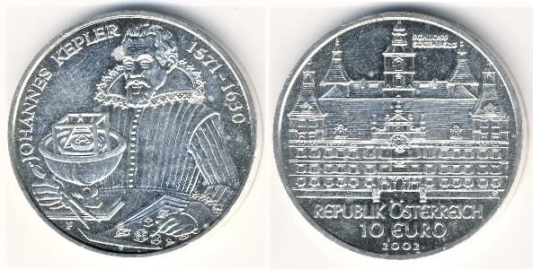 10 euro (Johannes Kepler-Eggenberg Palace)