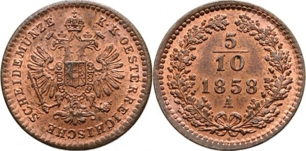 5/10 kreuzer (Franz Joseph I)