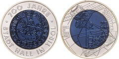 25 euro (700th Anniversary of the Town Hall of Tirol)