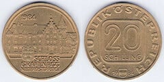 20 schilling (Grafenegg Palace)