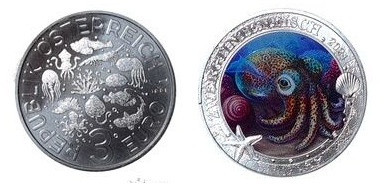 3 euro (Hawaiian Bobtail Squid)