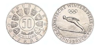 50 schilling (Innsbruck Winter Olympic Games)