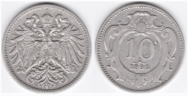 10 heller (Franz Joseph I)