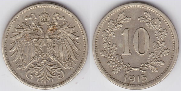 10 heller (Franz Joseph I)