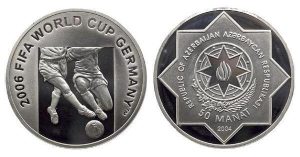 50 manat (Soccer World Cup 2006 - Germany)