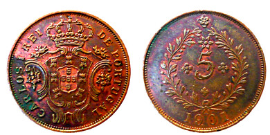 5 réis (Charles I)