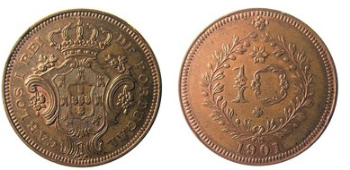 10 réis (Charles I)