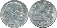 50 francs (Leopoldo III - Belgique)