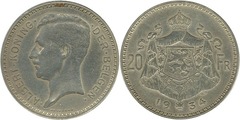 20 francs (Alberto I der belgen)