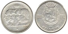 100 francs (Leopoldo III - Belgique)