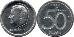 50 francs (Alberto II - België)