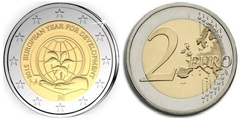2 euro (Año Europeo del Desarrollo)