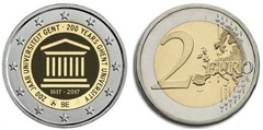 2 euro (200 Aniversario de la Universidad de Ghent)