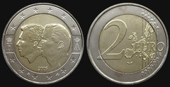 2 euro  (Unión Económica Belgo-Luxemburguesa)