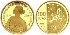 100 euro (100 Aniversario de la Muerte de Grabrielle Petit)