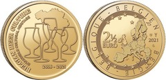 2 1/2 euro (5 Aniversario de la cerveza belga como Patrimonio Inmaterial)