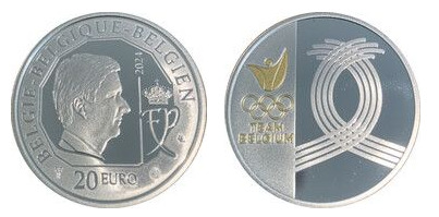 20 euro (Belgium Olympic Team)