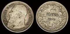 2 francs (Leopold II - des belges)