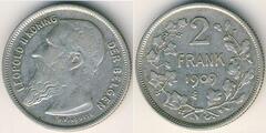2 francs (Leopoldo II der belgen)