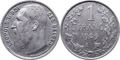 1 franc (Leopold II - des Belges)