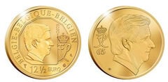 12,5 euro (65th anniversary of King Philip)