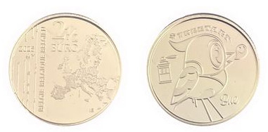 2,5 euro (Street art in Belgium)