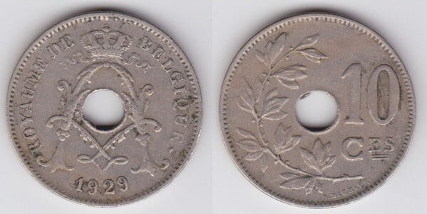 10 centimes (Albert I - Belgium)