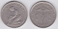 1 franc (Alberto I - België)