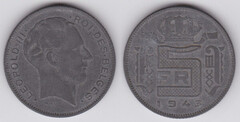 5 francs (Leopoldo III - des belges)