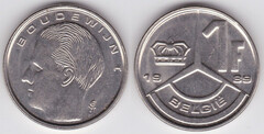 1 franc (Balduino I - België)