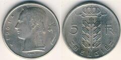 5 francs (Balduino I - België)