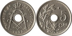 5 centimes (Alberto I - Belgique)