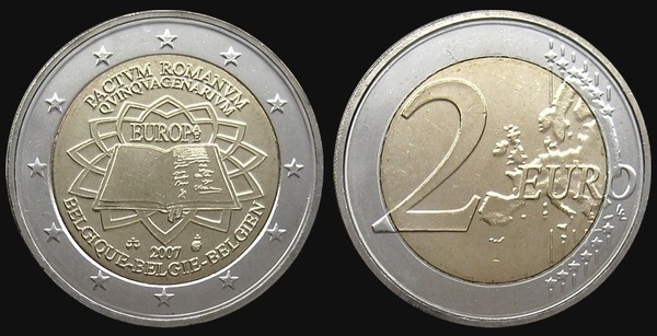 2 euro (50th Anniversary of the Treaty of Rome)