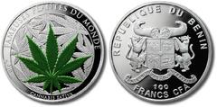 100 francs CFA (Cannabis sativa)