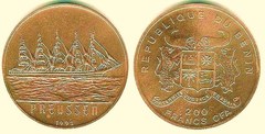 200 francs CFA (Velero Preussen)