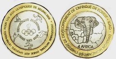 6.000 CFA francs (4 Africa - XXIX Olympic Games 2008 Beijin)