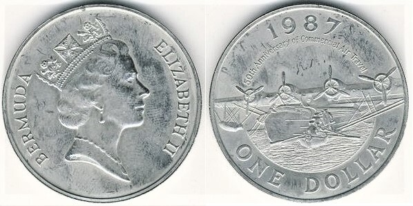 1 dollar (50th Anniversary of Commercial Aviation)