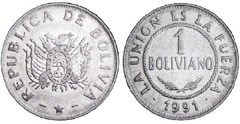 1 boliviano
