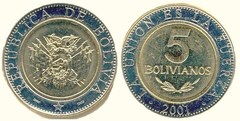 5 bolivianos