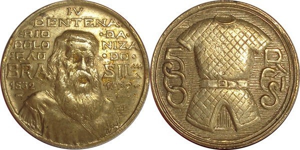 500 réis (400th Anniversary of Colonization - Joao Ramalho)