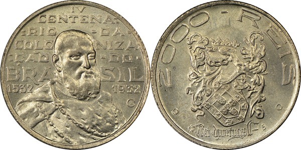 2.000 réis (400th Anniversary of Colonization - Juan III de Avis)