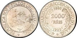 2.000 réis (400th Anniversary of the Discovery of Brazil)