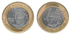 1 real (30th Anniversary of the Brazilian Real)