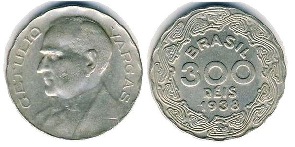 300 réis (Getulio Vargas)