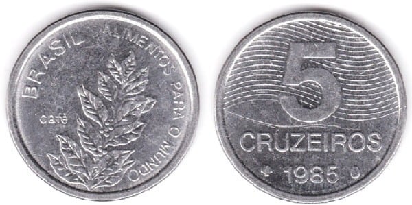 5 cruzeiros (FAO - Coffee plant)