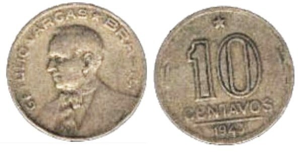 10 centavos (Getulio Vargas)