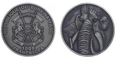 1000 francs CFA (Madre mamut)