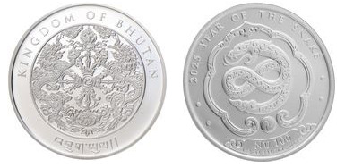 100 ngultrum (Year of the Snake)